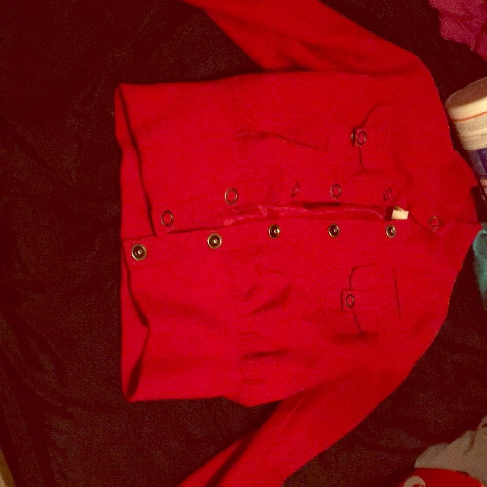 Red jacket